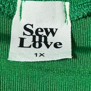 Sew In Love Emerald Green Blouse